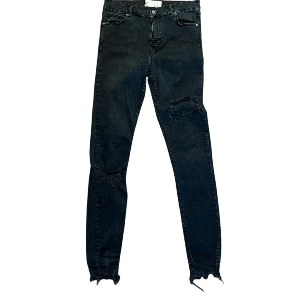 Free People black denim jeans size 27